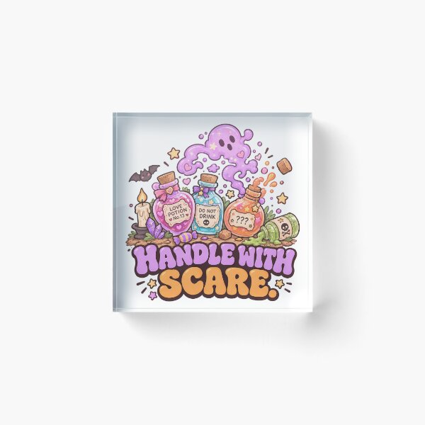 Item preview, Pastel Goth Handle With Scare - Cute Kawaii Witch Potion designed and sold by ianm1028.