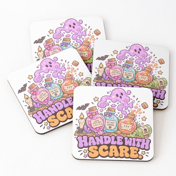 Item preview, Pastel Goth Handle With Scare - Cute Kawaii Witch Potion designed and sold by ianm1028.