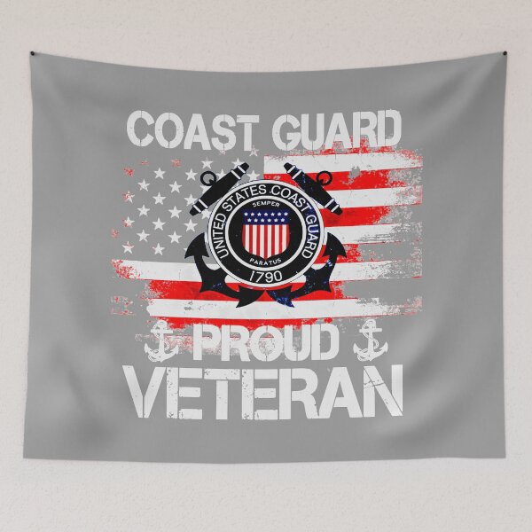 Item preview, Us Coast Guard Proud Veteran designed and sold by ekaterinal.