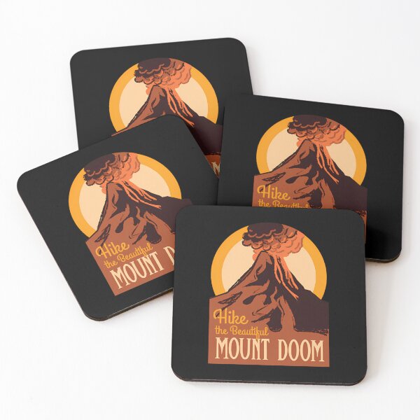 Item preview, Hike The Beautiful Mount Doom  Lord Of The Rings  National Parks  designed and sold by hurtisreilyo.