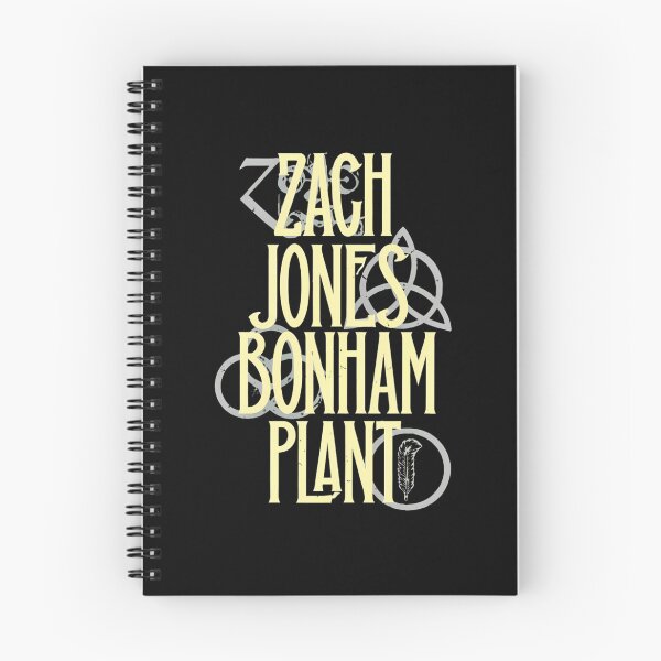 Item preview, Page Jones Bonham Plant Rock Band Names designed and sold by Diogoilva.