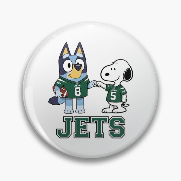 Item preview, Bluey And Snoopy New York Football Buddies designed and sold by DamianRoy88.