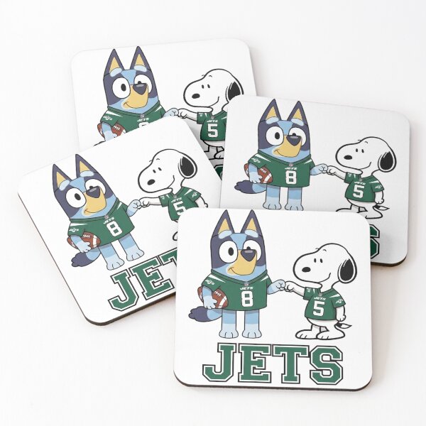 Item preview, Bluey And Snoopy New York Football Buddies designed and sold by DamianRoy88.