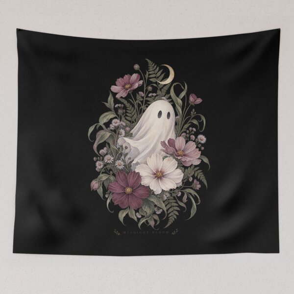 Item preview, Ghost Garden Midnight Bloom Halloween designed and sold by PhylonBoxx.