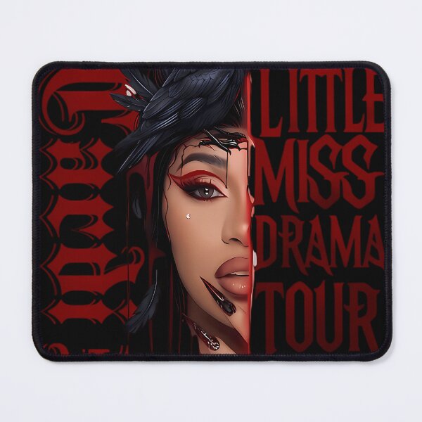 Item preview, Cardi B Little Miss Drama Gothic Raven designed and sold by JohnWalterLekar.
