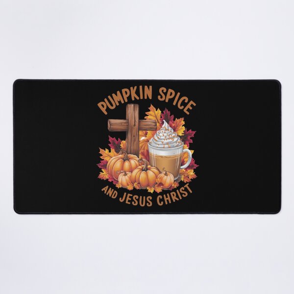 Item preview, Pumpkin Spice and Jesus Christ Funny Fall Christian designed and sold by KatieThomShop.