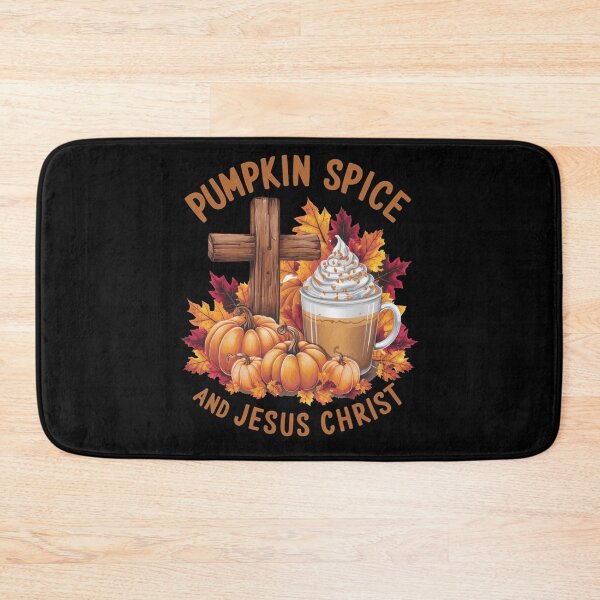 Item preview, Pumpkin Spice and Jesus Christ Funny Fall Christian designed and sold by KatieThomShop.