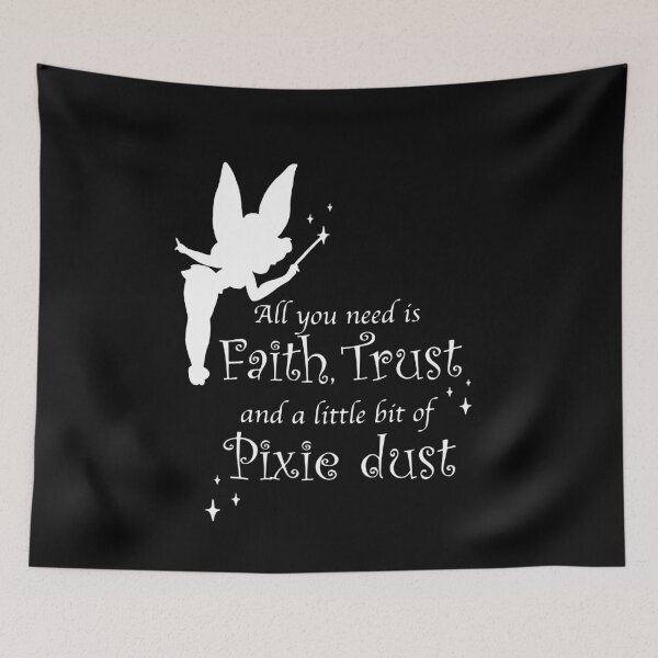 Item preview, Faith Trust And Pixie Dust Tinkerbell Disney Art designed and sold by cayangakyu.