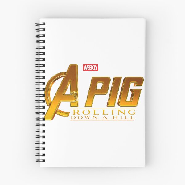 Item preview, Cute Illustration of a Pig Rolling Down a Hill by WPPosters designed and sold by Sukhdev Singh.