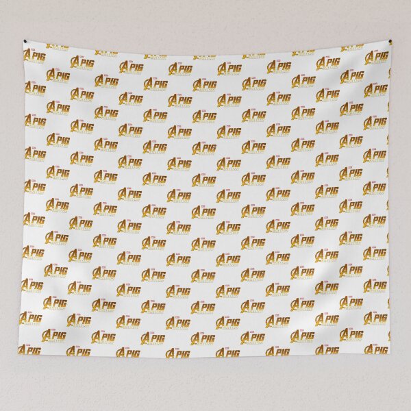 Item preview, Cute Illustration of a Pig Rolling Down a Hill by WPPosters designed and sold by Sukhdev Singh.