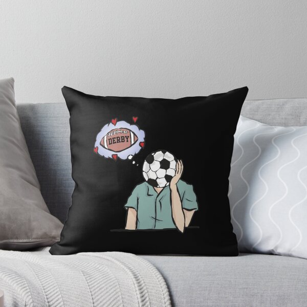 Item preview, Soccer Ball Head Dreaming Of Football Derby designed and sold by LANCELIAMS.