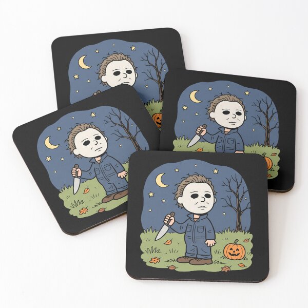 Item preview, Michael Myers Peanuts designed and sold by Spooky Sugar.