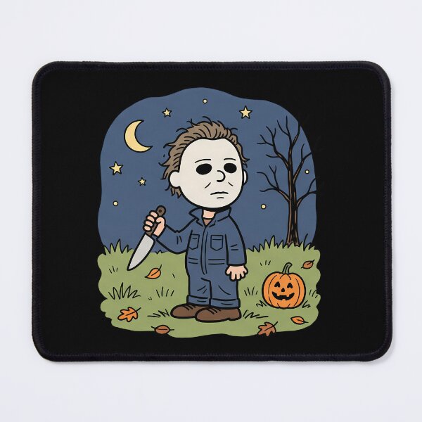 Item preview, Michael Myers Peanuts designed and sold by Spooky Sugar.