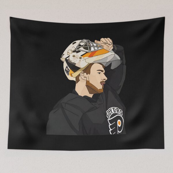 Item preview, Hockey Goalie Masked Athlete Profile Portrait  designed and sold by JamesHays68.