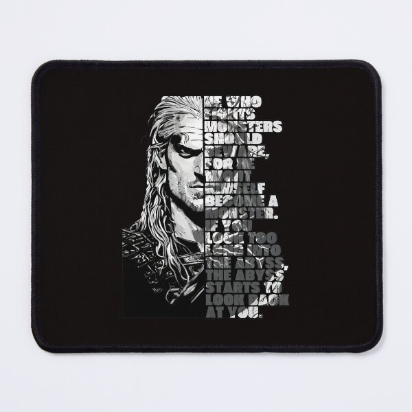 Item preview, Witcher Style Portrait Quote designed and sold by PowellMark1234.
