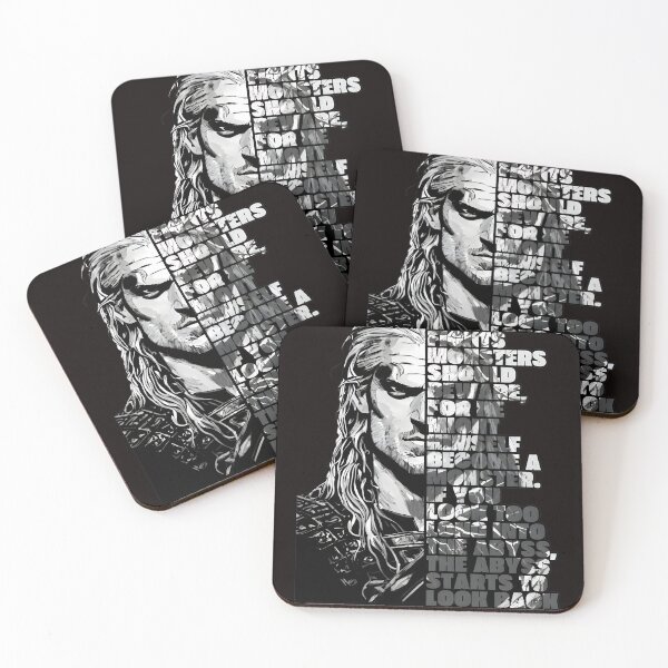 Item preview, Witcher Style Portrait Quote designed and sold by PowellMark1234.
