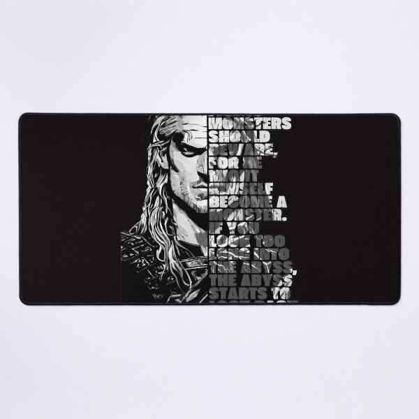 Item preview, Witcher Style Portrait Quote designed and sold by PowellMark1234.