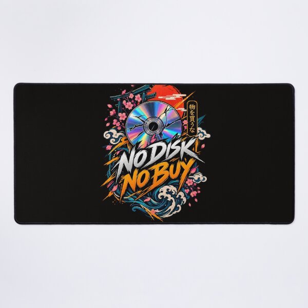 Item preview, NO DISK NO BUY designed and sold by Otakunited.