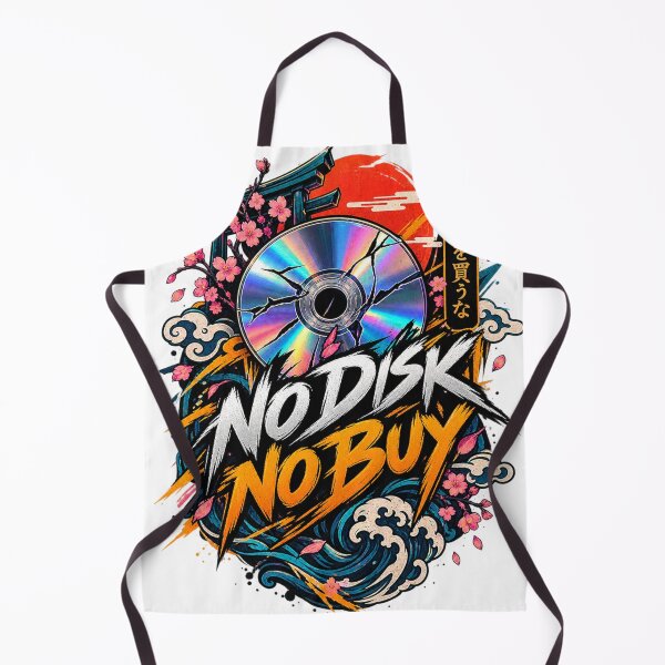 Item preview, NO DISK NO BUY designed and sold by Otakunited.