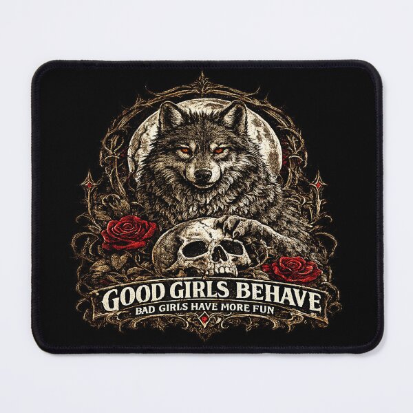 Item preview, Good Girls Behave – Bad Girls Have More Fun designed and sold by TheInkRaven.