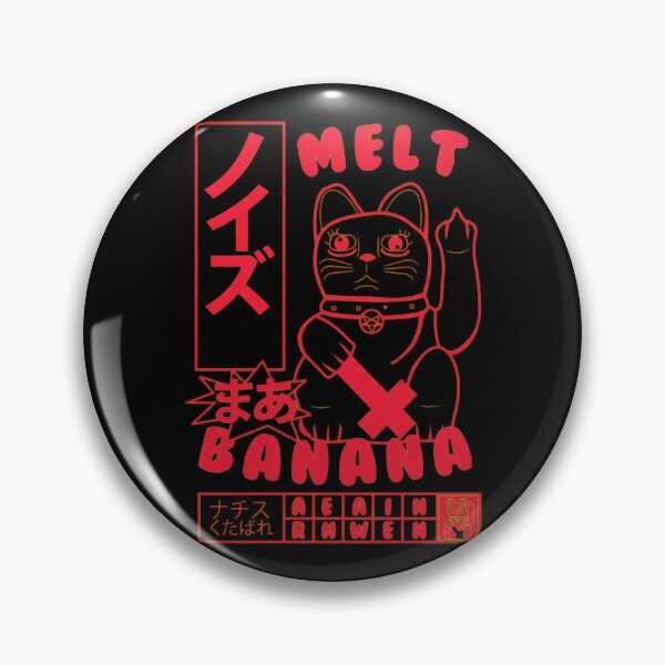 Item preview, Melts Banana Edgys Kittys Cat Pentagram designed and sold by Tmer-N5lawi.