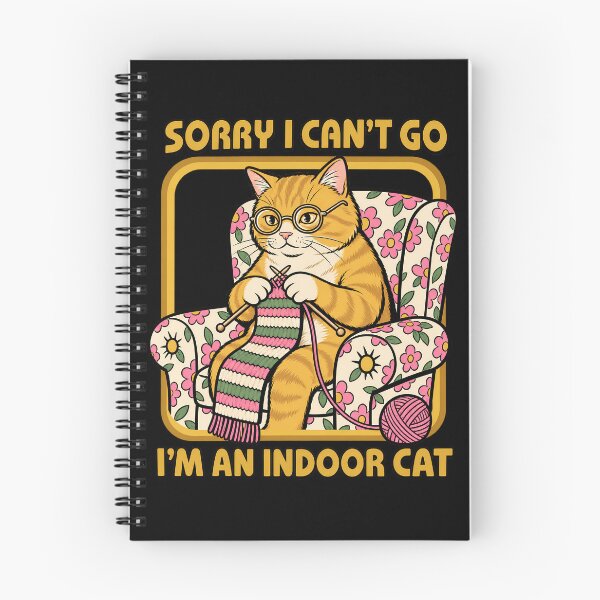 Item preview, Sorry I Can't Go I'm an Indoor Cat designed and sold by Eddiepublic.