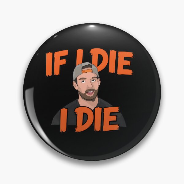 Item preview, If I Die I Die Man Portrait Illustration designed and sold by JamesHays68.