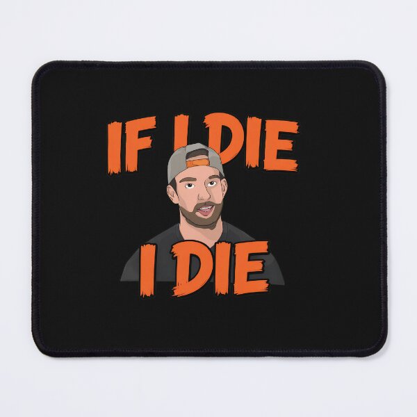 Item preview, If I Die I Die Man Portrait Illustration designed and sold by JamesHays68.