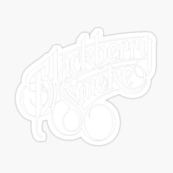 Item preview, Blackberry Smoke Retro Script Logo designed and sold by sharagosv.