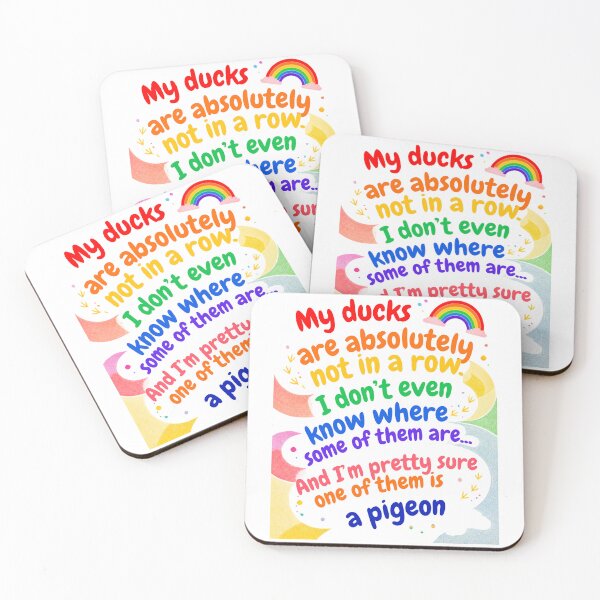 Item preview, Ducks In A Row designed and sold by LaughandLaugh.