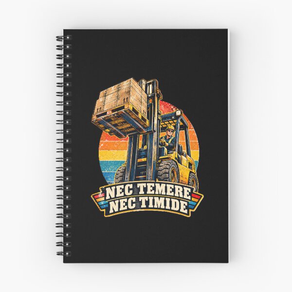 Item preview, Forklift Operator Vintage Latin Motto designed and sold by RetroNibylander.