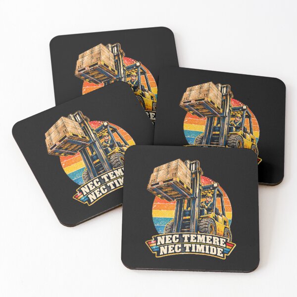 Item preview, Forklift Operator Vintage Latin Motto designed and sold by RetroNibylander.