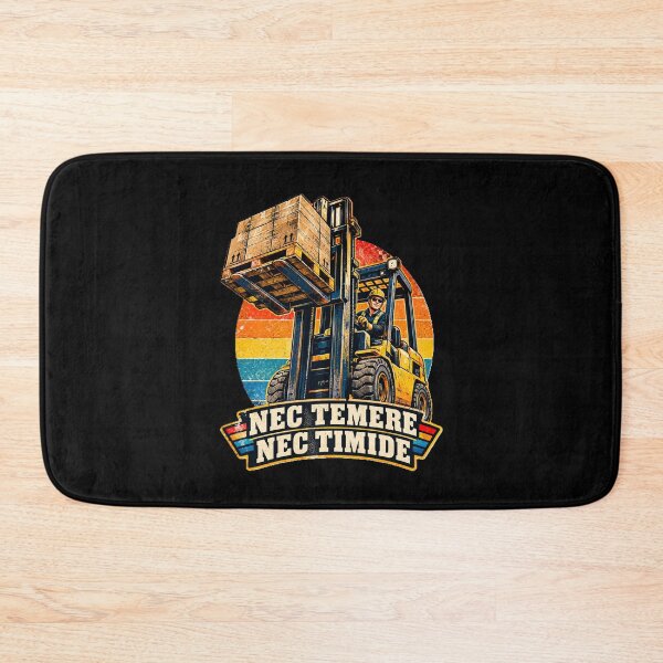 Item preview, Forklift Operator Vintage Latin Motto designed and sold by RetroNibylander.