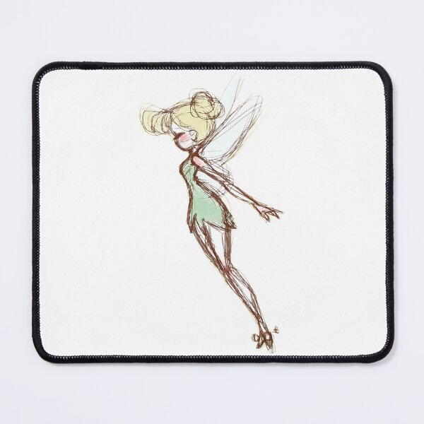 Item preview, Sketch Style Tinkerbell Fairy Magical Fantasy Art designed and sold by emangimut.