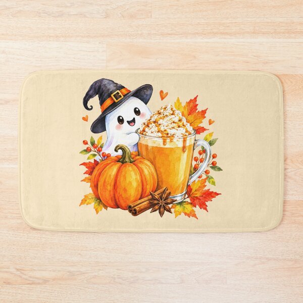 Item preview, Cute Halloween Pumpkin Ghost designed and sold by trendspatterns.