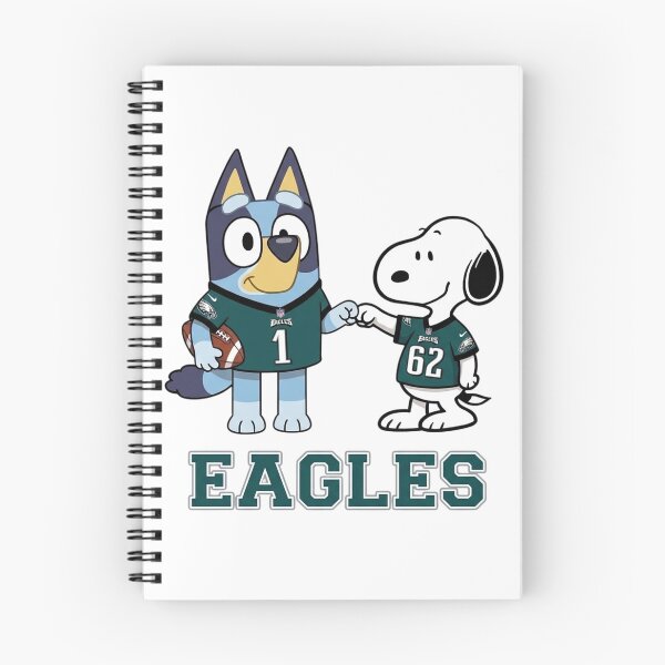 Item preview, Bluey And Snoopy Philadelphia Football Buddies designed and sold by DamianRoy88.