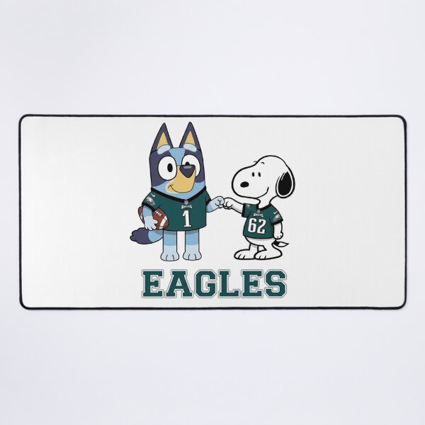 Item preview, Bluey And Snoopy Philadelphia Football Buddies designed and sold by DamianRoy88.