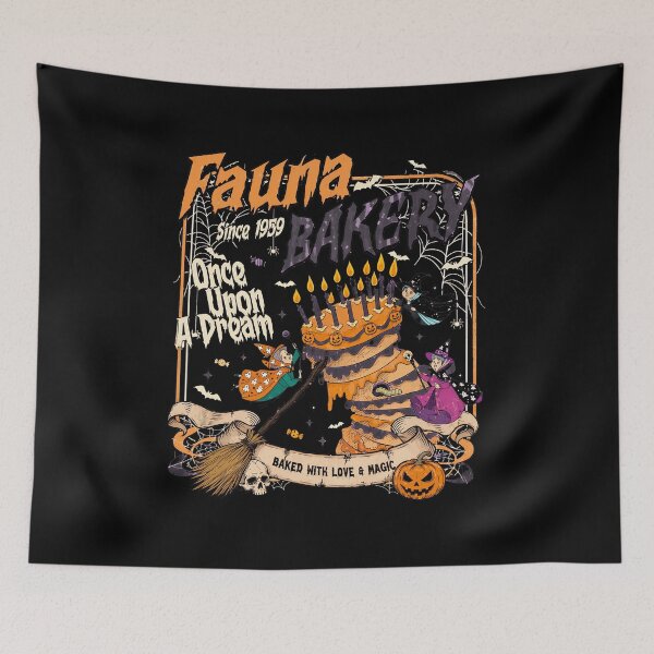 Item preview, Fauna Bakery Halloween Vintage Witch Cake  designed and sold by Dinglasafa.