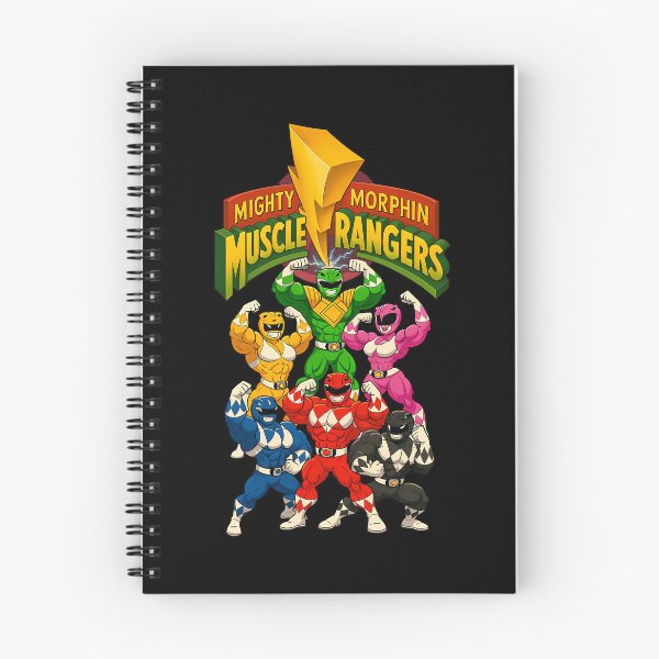 Item preview, Mighty Morphin Muscle Rangers – Flexin' Through the Muscle Grid! Meme designed and sold by Krishmarakris.