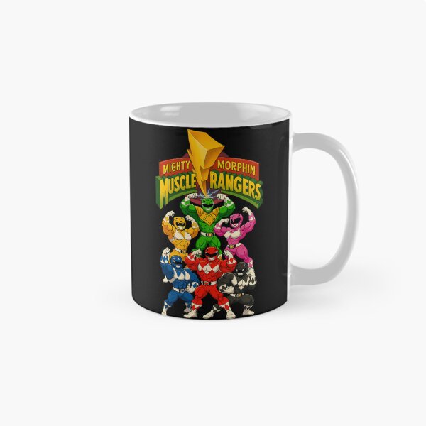 Item preview, Mighty Morphin Muscle Rangers – ¡Flexionando a través de la cuadrícula muscular! Meme designed and sold by Krishmarakris.