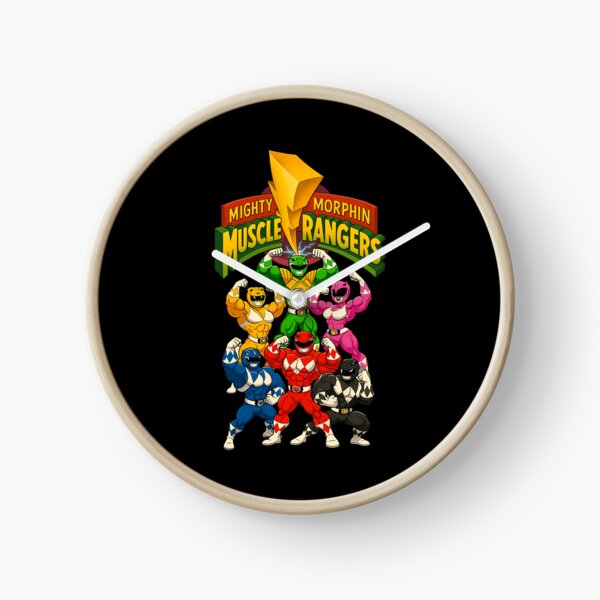 Item preview, Mighty Morphin Muscle Rangers – ¡Flexionando a través de la cuadrícula muscular! Meme designed and sold by Krishmarakris.