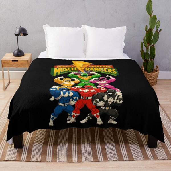 Item preview, Mighty Morphin Muscle Rangers – Flexin' Through the Muscle Grid! Meme designed and sold by Krishmarakris.