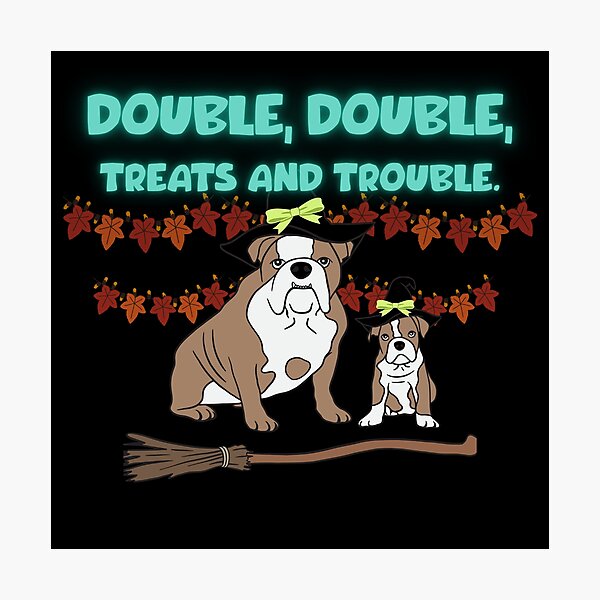 Item preview, Double, double, treats and trouble. designed and sold by Legacy Supreme.