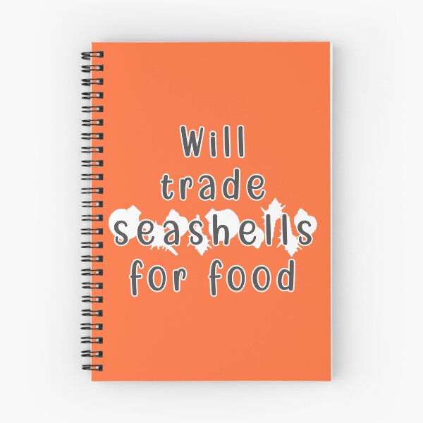 Item preview, Will trade seashells for food designed and sold by mariya-ivanova.