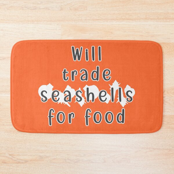 Item preview, Will trade seashells for food designed and sold by mariya-ivanova.