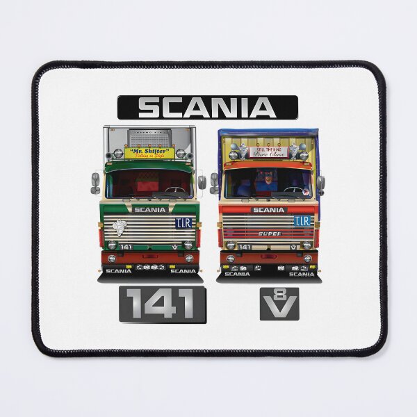 Item preview, Vintage European Long Haul Truck Illustration Classic Freight Transport Design designed and sold by shahidkazmi.