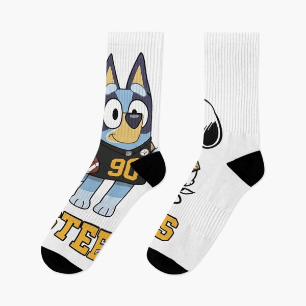 Item preview, Bluey And Snoopy Pittsburgh Football Buddies designed and sold by DamianRoy88.