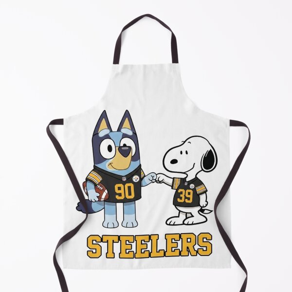 Item preview, Bluey And Snoopy Pittsburgh Football Buddies designed and sold by DamianRoy88.