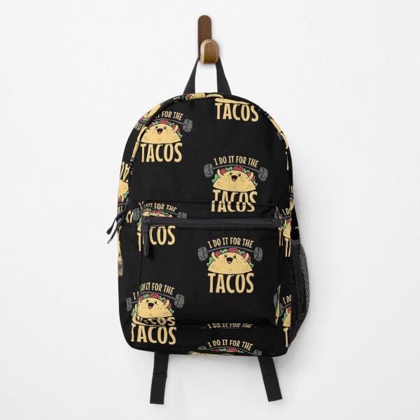 Item preview, I Do It For The Tacos Funny Workout Gym Weightlifting Men Women designed and sold by AARABwino.
