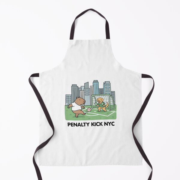 Item preview, Penalty Kick NYC Capybara Soccer designed and sold by LANCELIAMS.